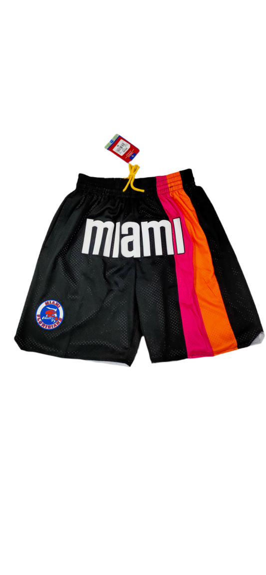 Retro Miami Heat ‘Just Don’ NBA Style Shorts