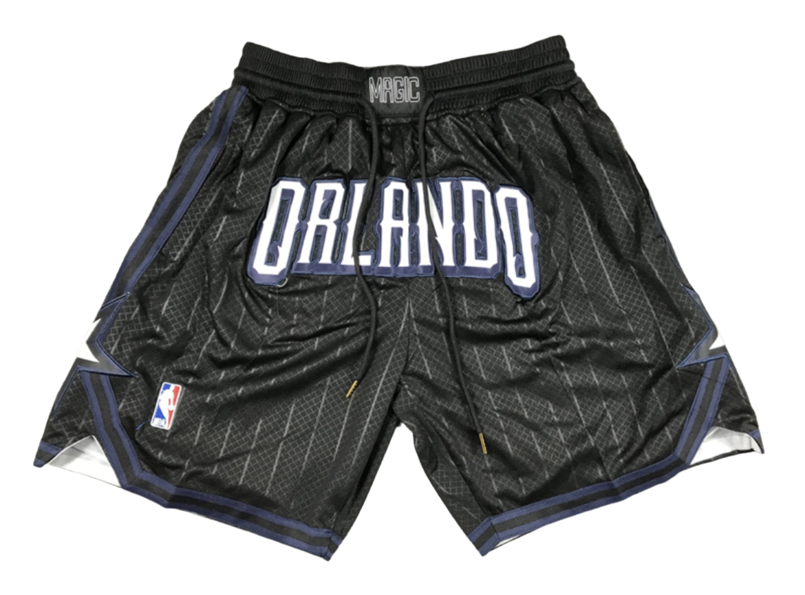 Orlando Magic ‘Midnight’ Uniform ‘Just Don’ NBA Style Shorts