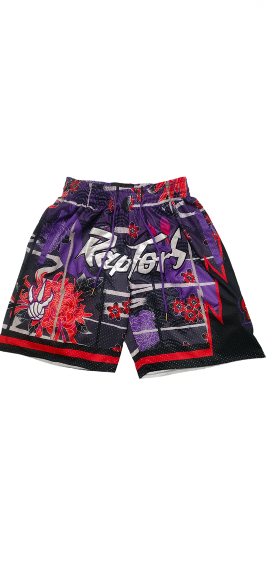 Toronto Raptors Chinese New Year Edition NBA Style Shorts