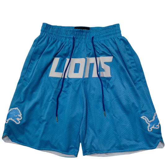 Detroit Lions Uniform ‘Just Don’ NFL Style Shorts