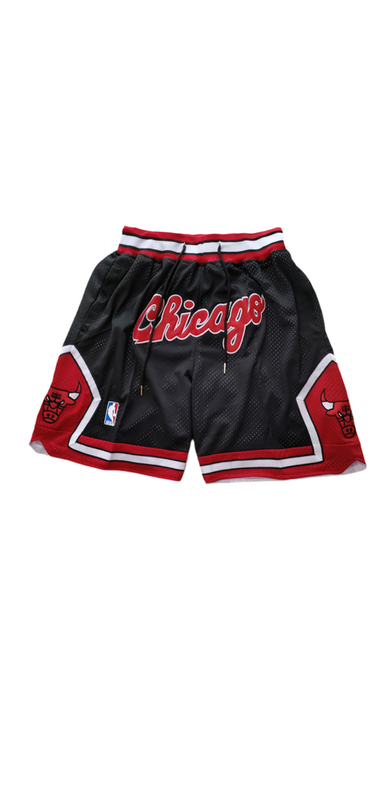 Chicago Bulls Throwback ‘Just Don’ NBA Style Shorts