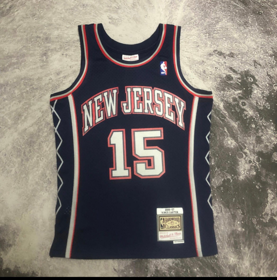 ‘Vince Carter’ New Jersey Nets Hardwood Classic Throwback