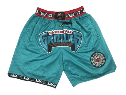 Memphis Grizzlies Retro Uniform ‘Just Don’ NBA Style Shorts