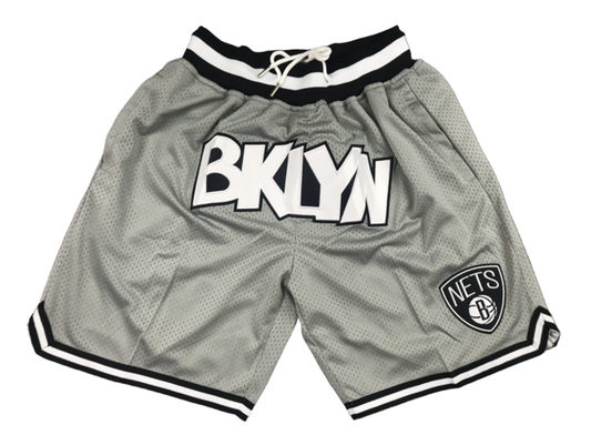 Brooklyn Nets Alternate ‘Just Don’ NBA Style Shorts