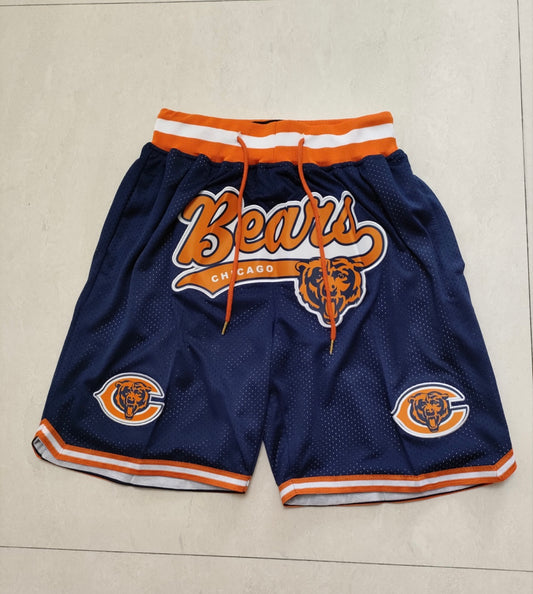 Chicago Bears ‘Just Don’ Vintage NFL Style Shorts