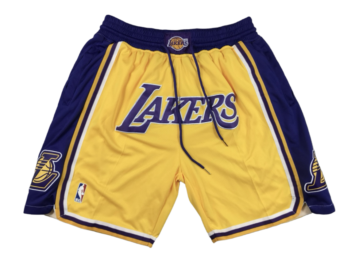 Los’ Angeles Lakers Uniform ‘Just Don’ NBA Style Shorts