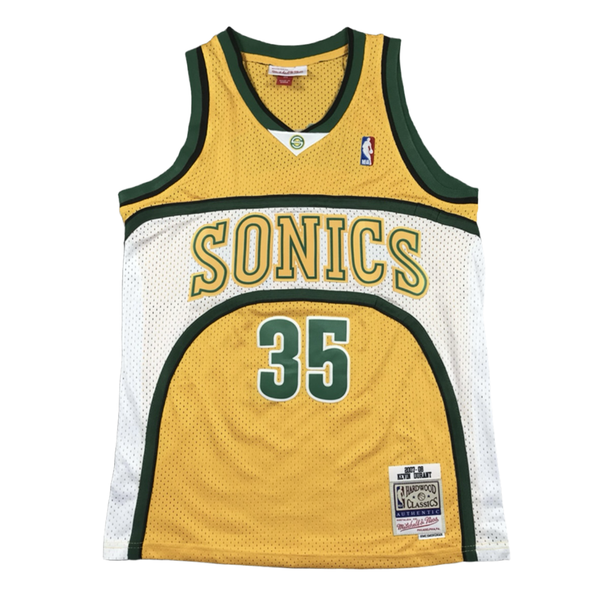 ‘Kevin Durant’ Hardwood Classics Seattle Supersonics Jersey