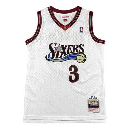 ‘Allen Iverson’ Hardwood Classics Philadelphia 76ers Throwback Jersey