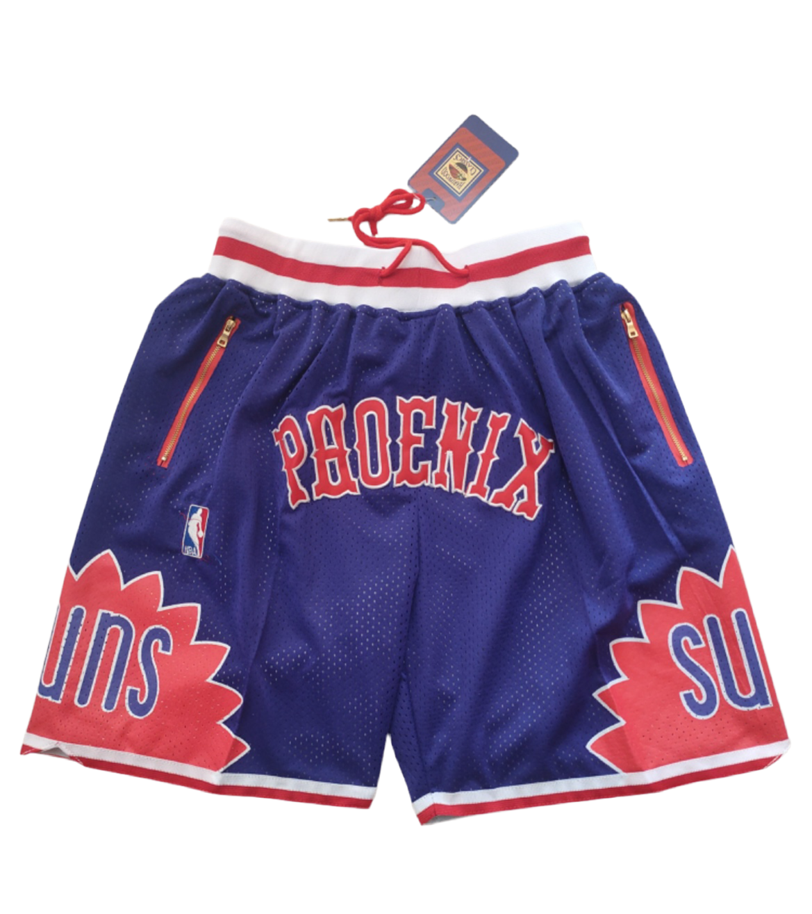 Phoenix Suns Throwback ‘Just Don’ NBA Style Shorts