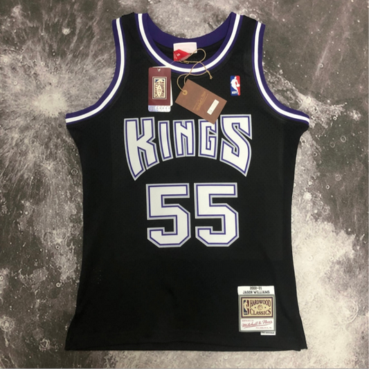 ‘Jason Williams’ Sacramento Kings Hardwood Classics Throwback Jersey