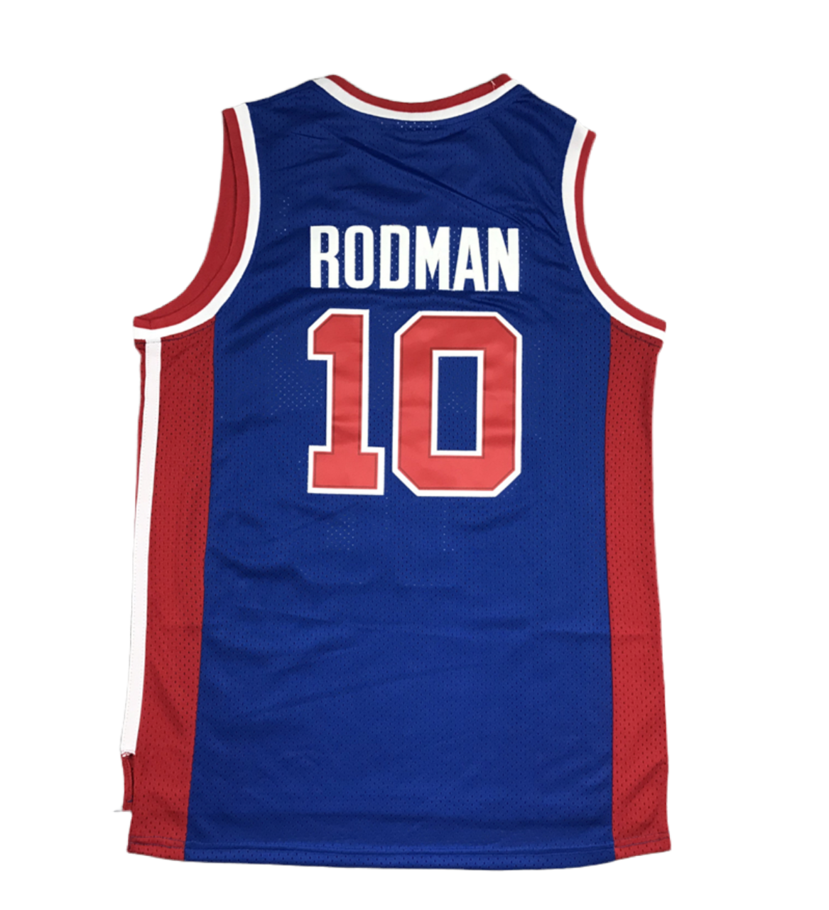 Dennis Rodman’ Hardwood Classic Detroit Pistons Throwback Uniform Jersey