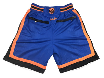 New York Knicks Uniform 'Just Don' NBA Style Shorts