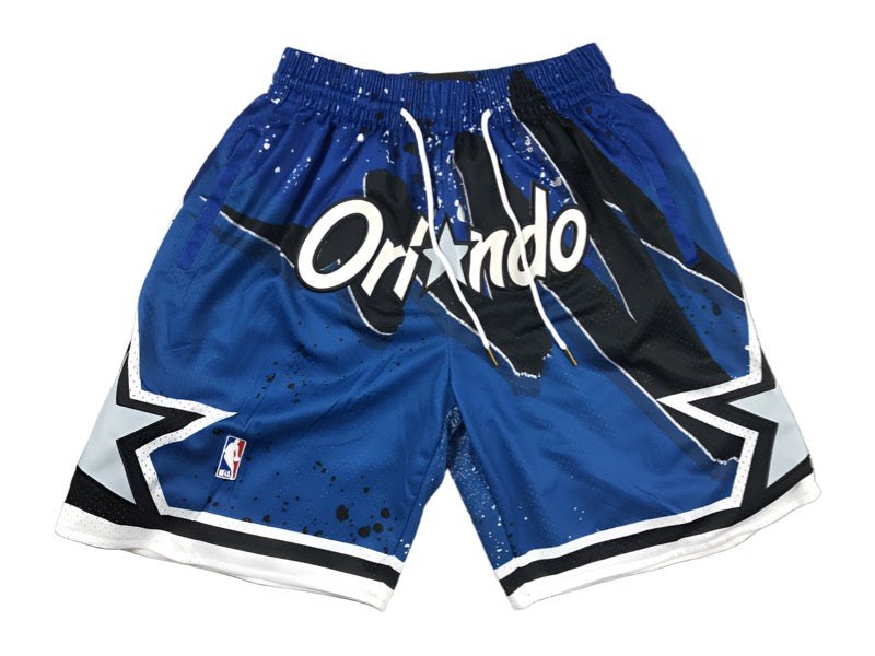 Orlando Magic Uniform Splatter 'Just Don' NBA Style Shorts