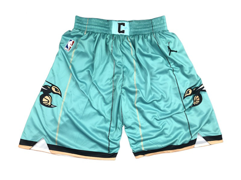 Charlotte Hornets Alternate Team Uniform NBA Style Shorts