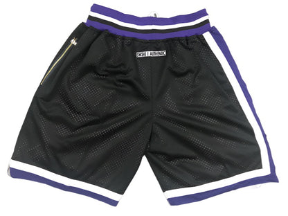 Sacramento Kings Throwback Uniform NBA Style Shorts