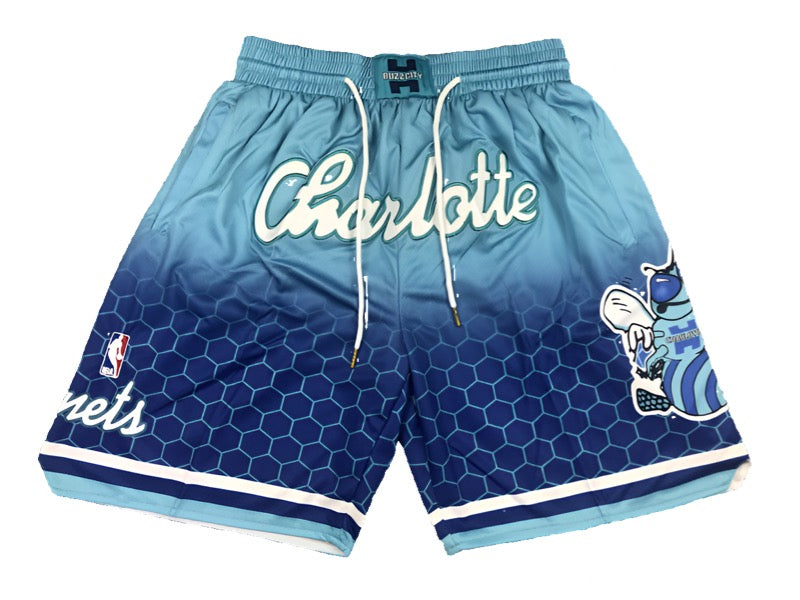 Charlotte Hornets Away Team Uniform NBA Style Shorts