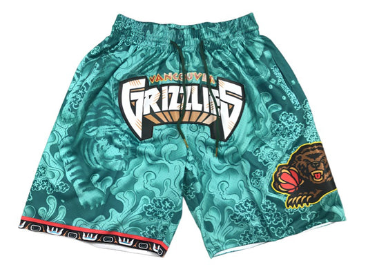 Memphis Grizzlies Chinese New Year NBA Style Shorts