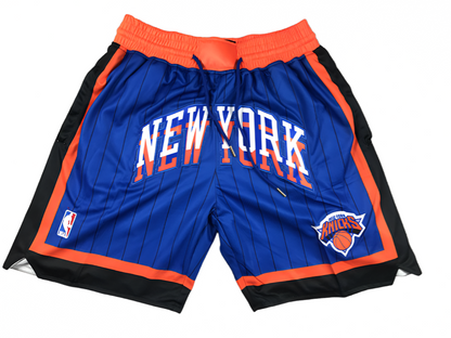 New York Knicks Alternate Uniform 'Just Don' NBA Style Shorts