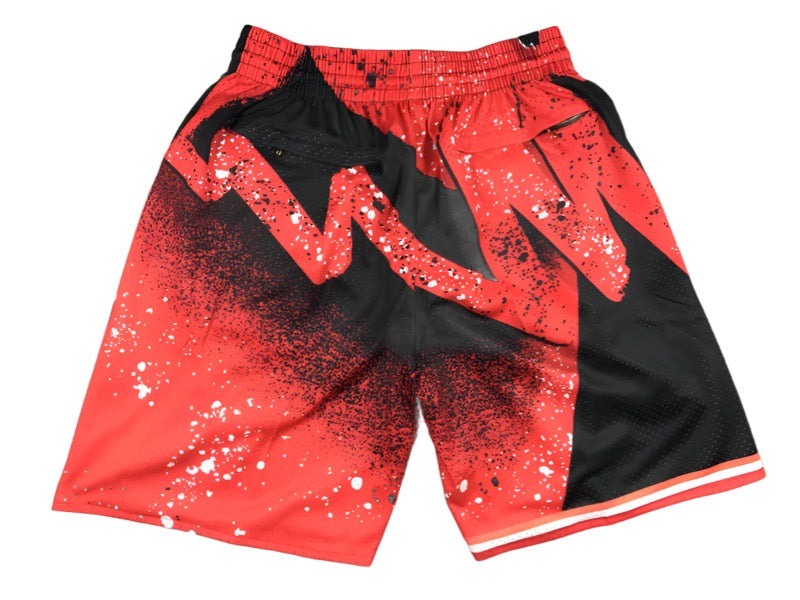 Miami Heat 'Splatter' Uniform NBA Style Shorts