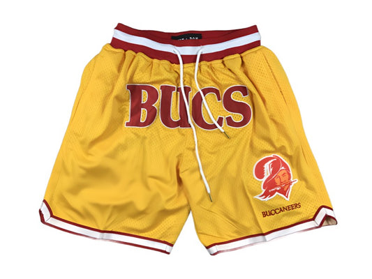 Tampa Bay Buccaneers Alternate Uniform 'Just Don' NFL Style Shorts