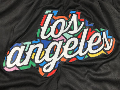 Los Angeles Clippers Black Alternate Uniform NBA Style Shorts