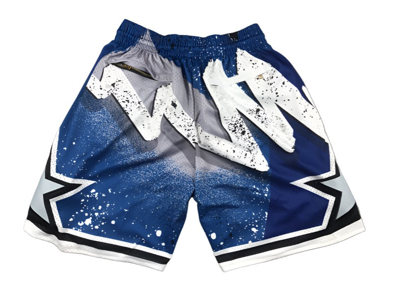 Orlando Magic Uniform Splatter 'Just Don' NBA Style Shorts