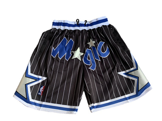 Orlando Magic Throwback Uniform 'Just Don' NBA Style Shorts