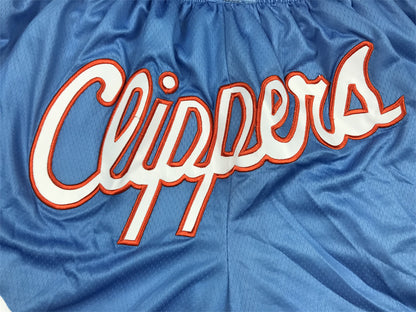 Los Angeles Clippers Throwback Away Team Uniform NBA Style Shorts