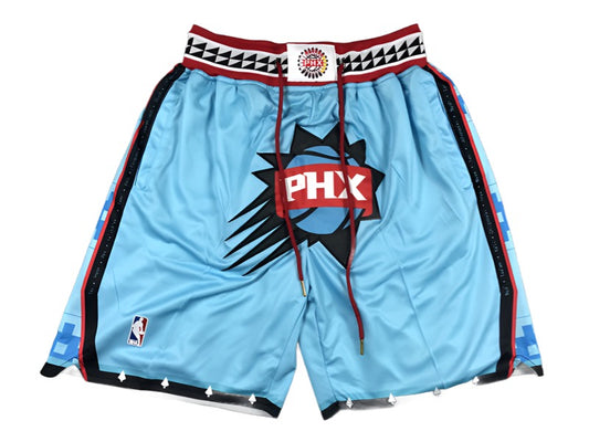 Phoenix Suns Blue Alternate Uniform NBA Style Shorts