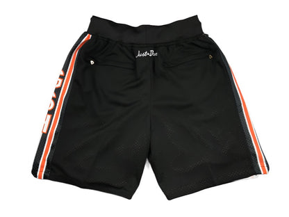 Chicago Bears Black Uniform 'Just Don' NFL Style Shorts